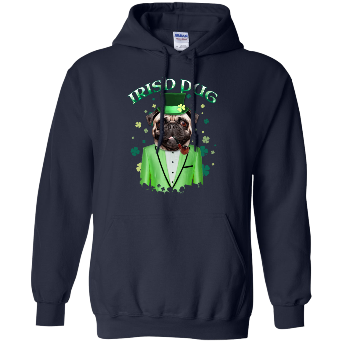 Nice Pug T Shirts - Irish Pug Ver 1, is a cool gift for your friends