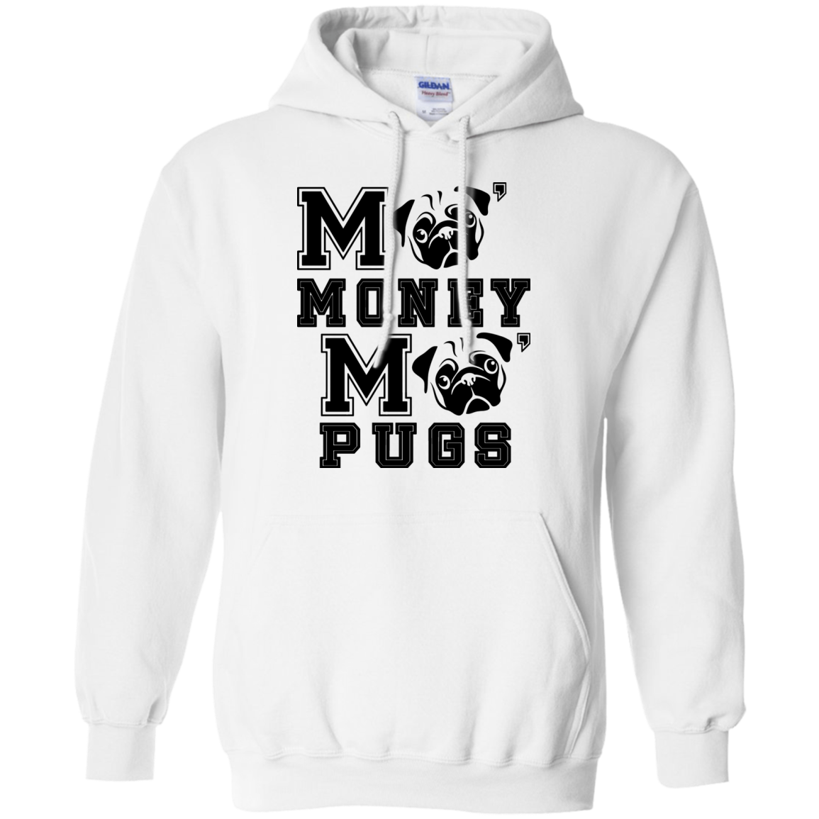 Pug - More Money More T Shirt T Shirts