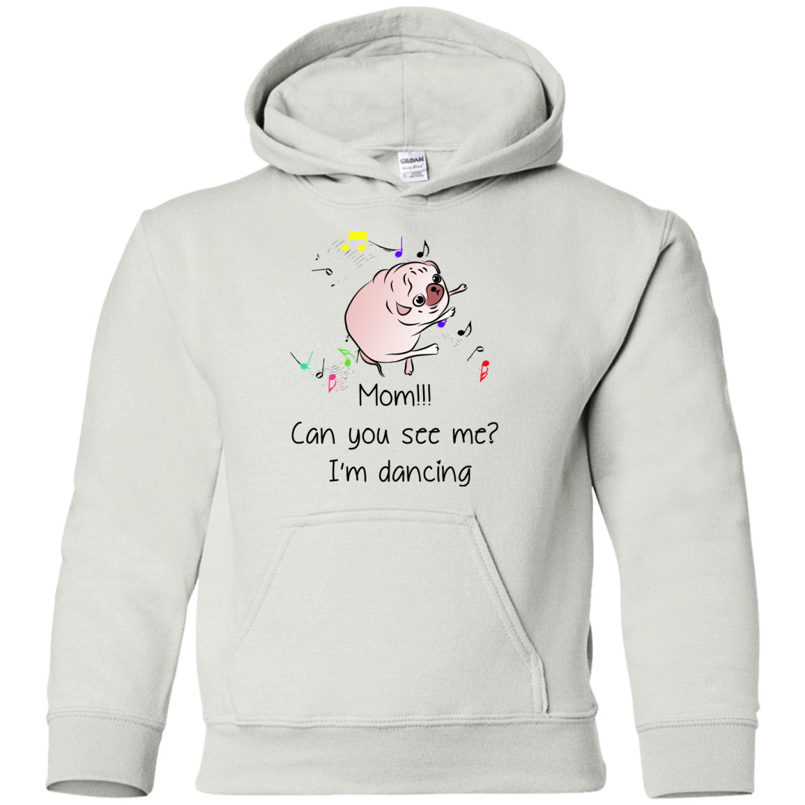 Mom!!! Can You See Me I'm Dancing Pug Shirts T Shirts