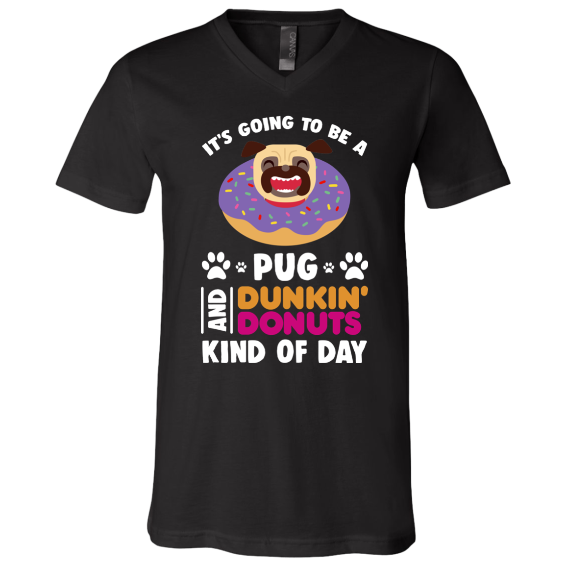 A Pug And Donut T Shirts