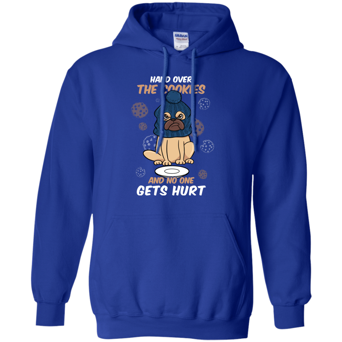 Hand Over The Cookies And No One Gets Hurt Pug T Shirts