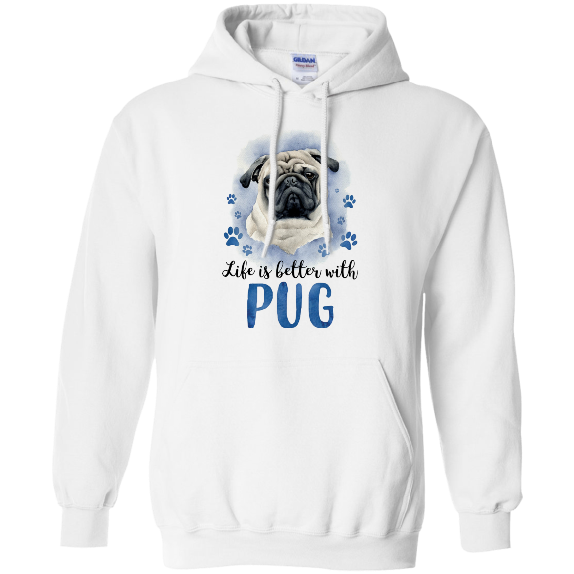 Nice Pug T Shirts - Life Is Better With Pug, is a awesome gift