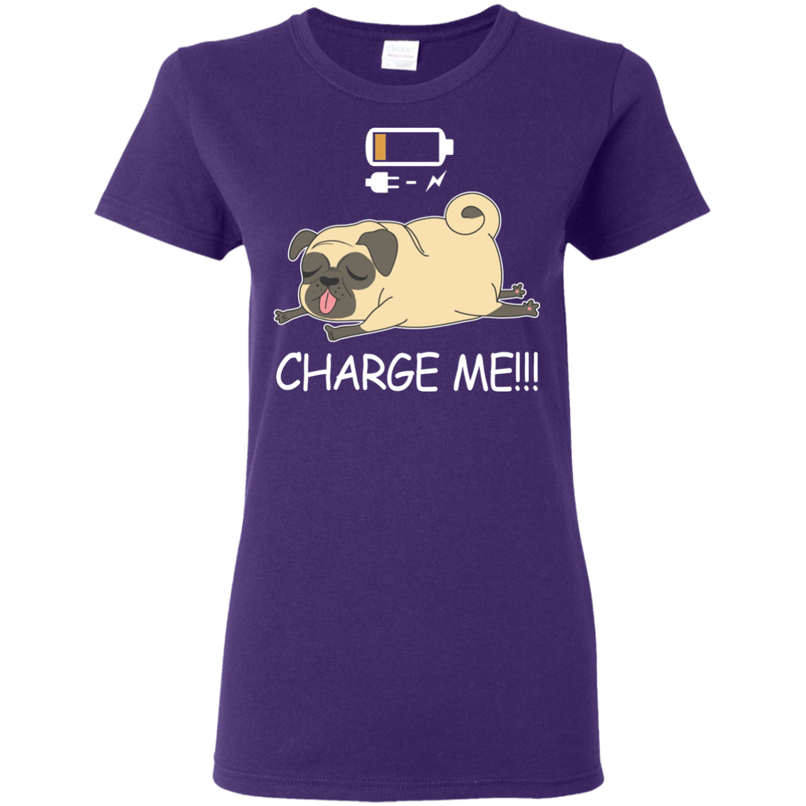 Interesting Black Presents For Collection Pug T Shirts Charge Me