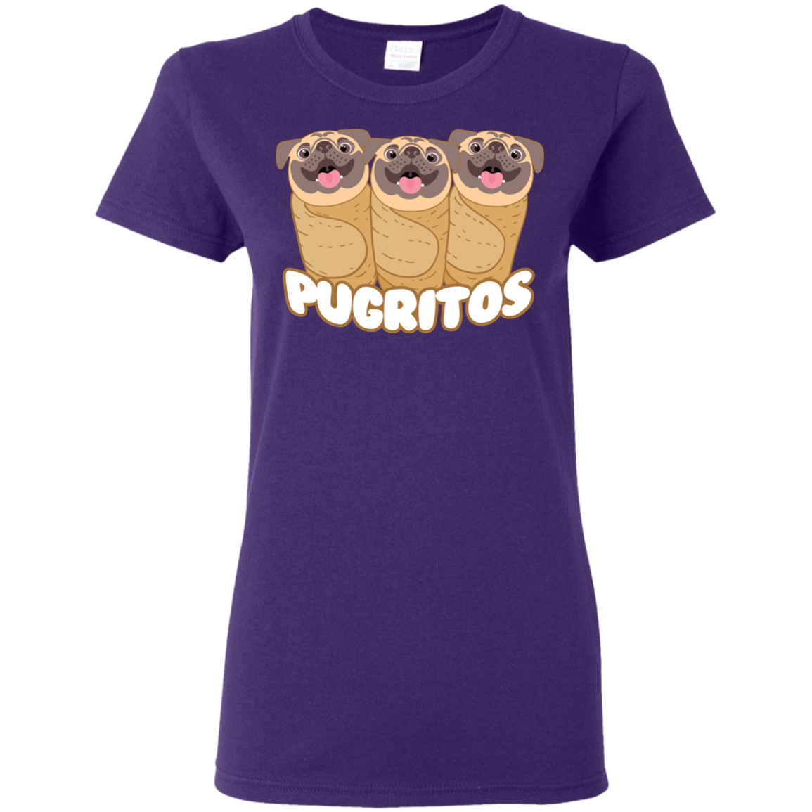Pug - Pugritos T Shirts