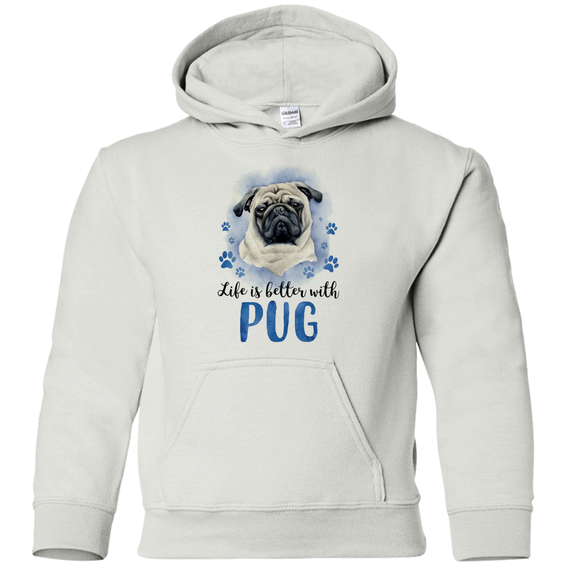 Nice Pug T Shirts - Life Is Better With Pug, is a awesome gift