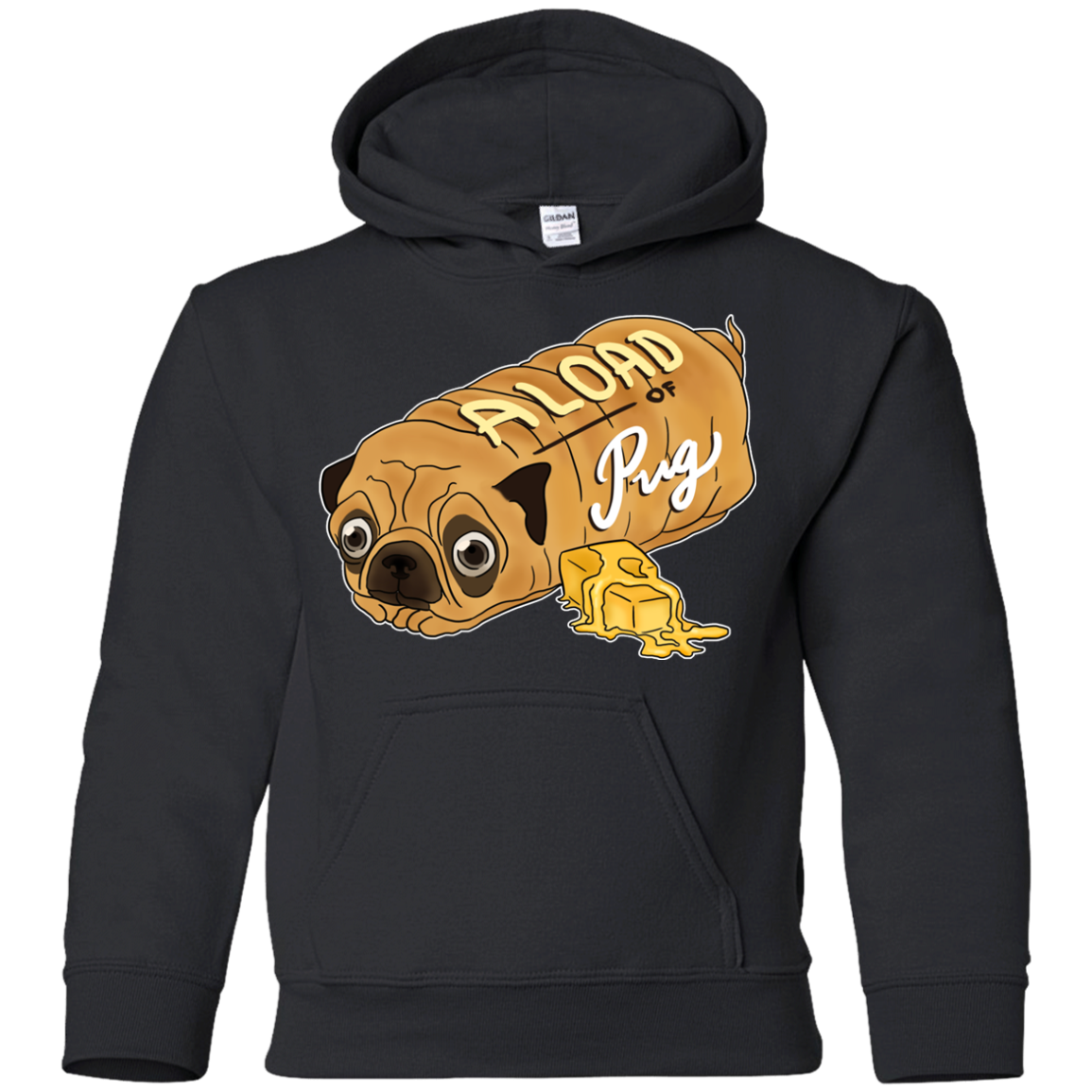 Nice Pug T Shirts - A Loaf Of Pug Ver 2, is a cool gift for friends
