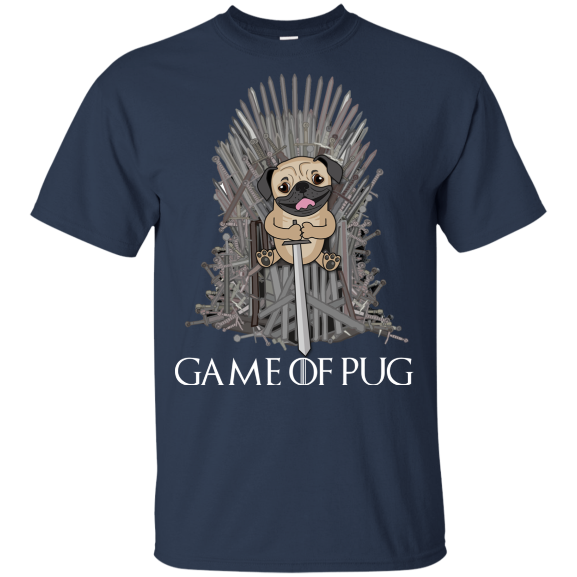 Nice Pug T Shirts - Game Of Pug, is awesome gift for your friends