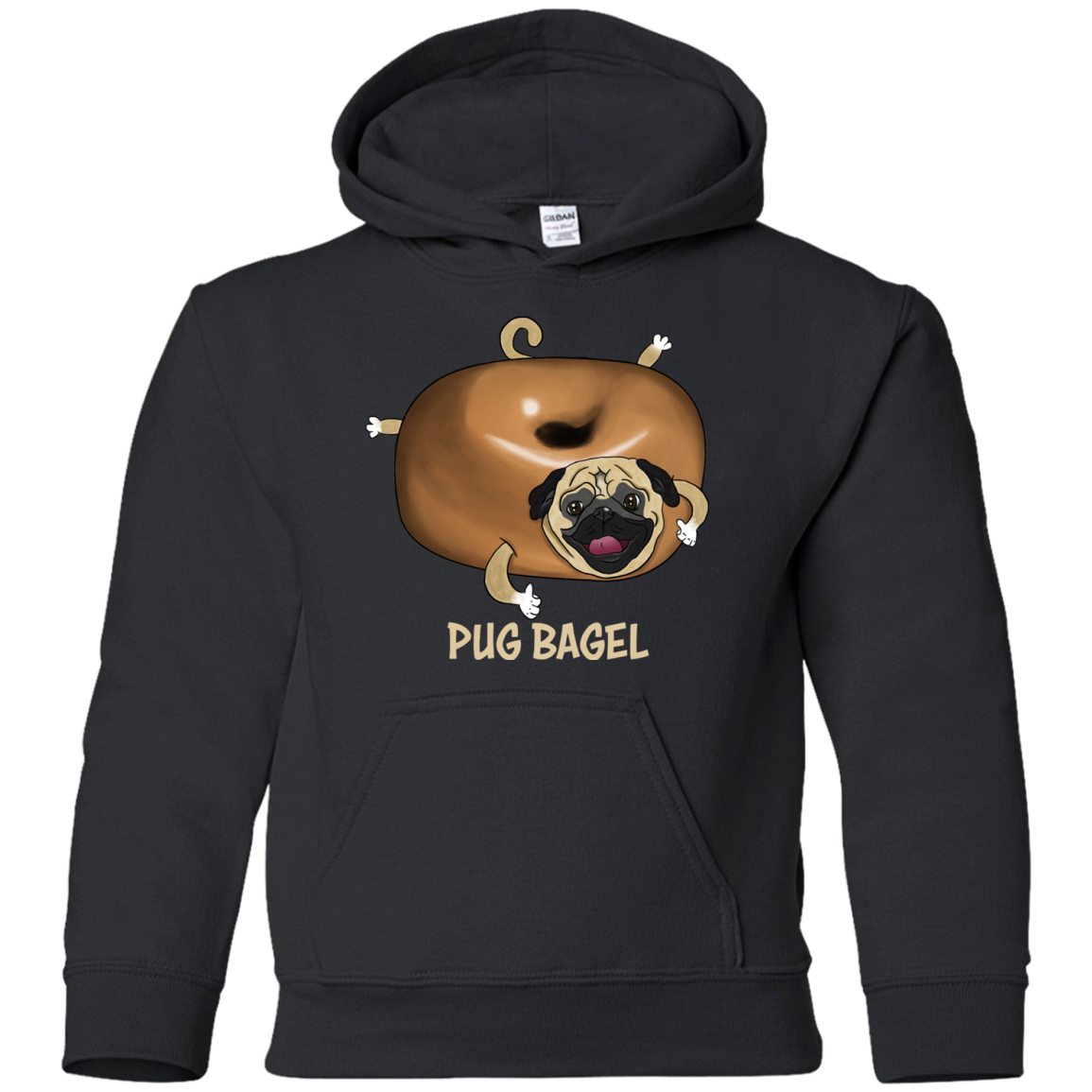 Pug Bagel T Shirts