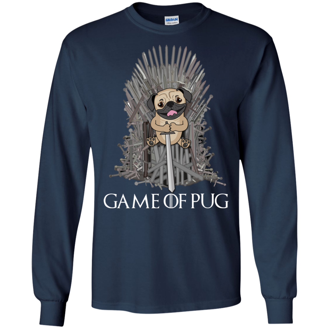 Nice Pug T Shirts - Game Of Pug, is awesome gift for your friends