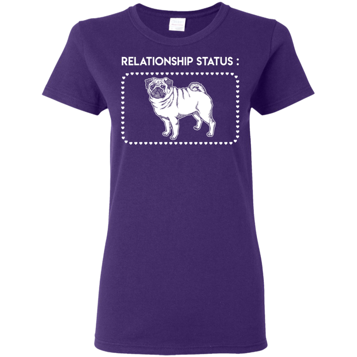 Pug - Relationship Status T Shirts