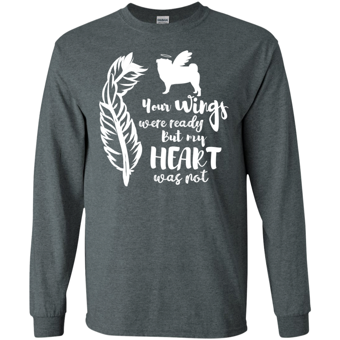 Pug Your Wings Were Ready T Shirts