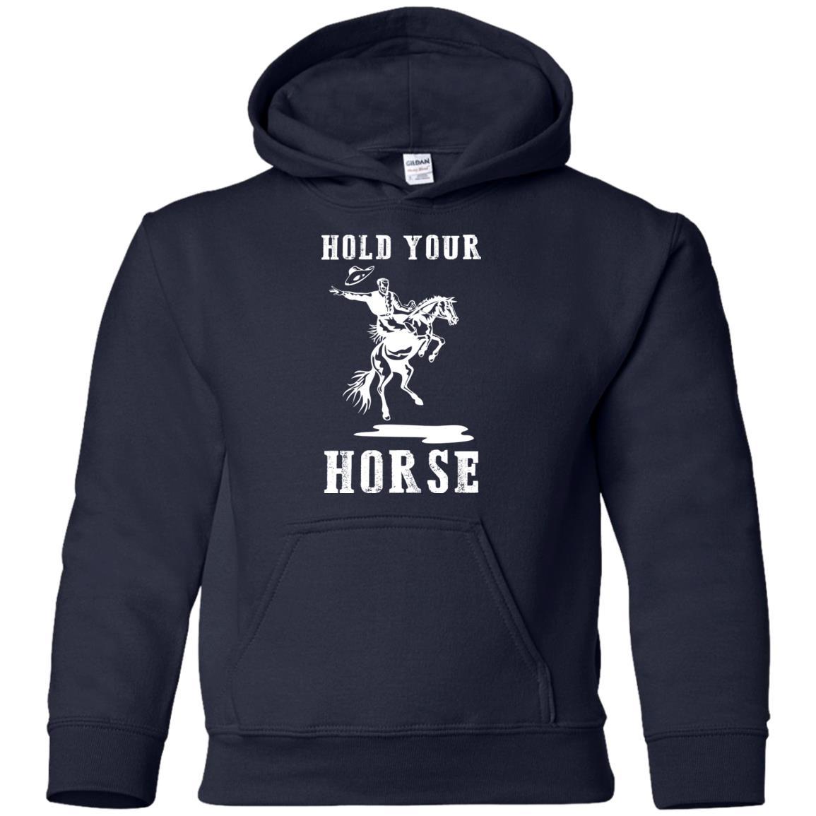 Nice Horse Tshirt Hold Your Horse is a cool equestrian gift for friends