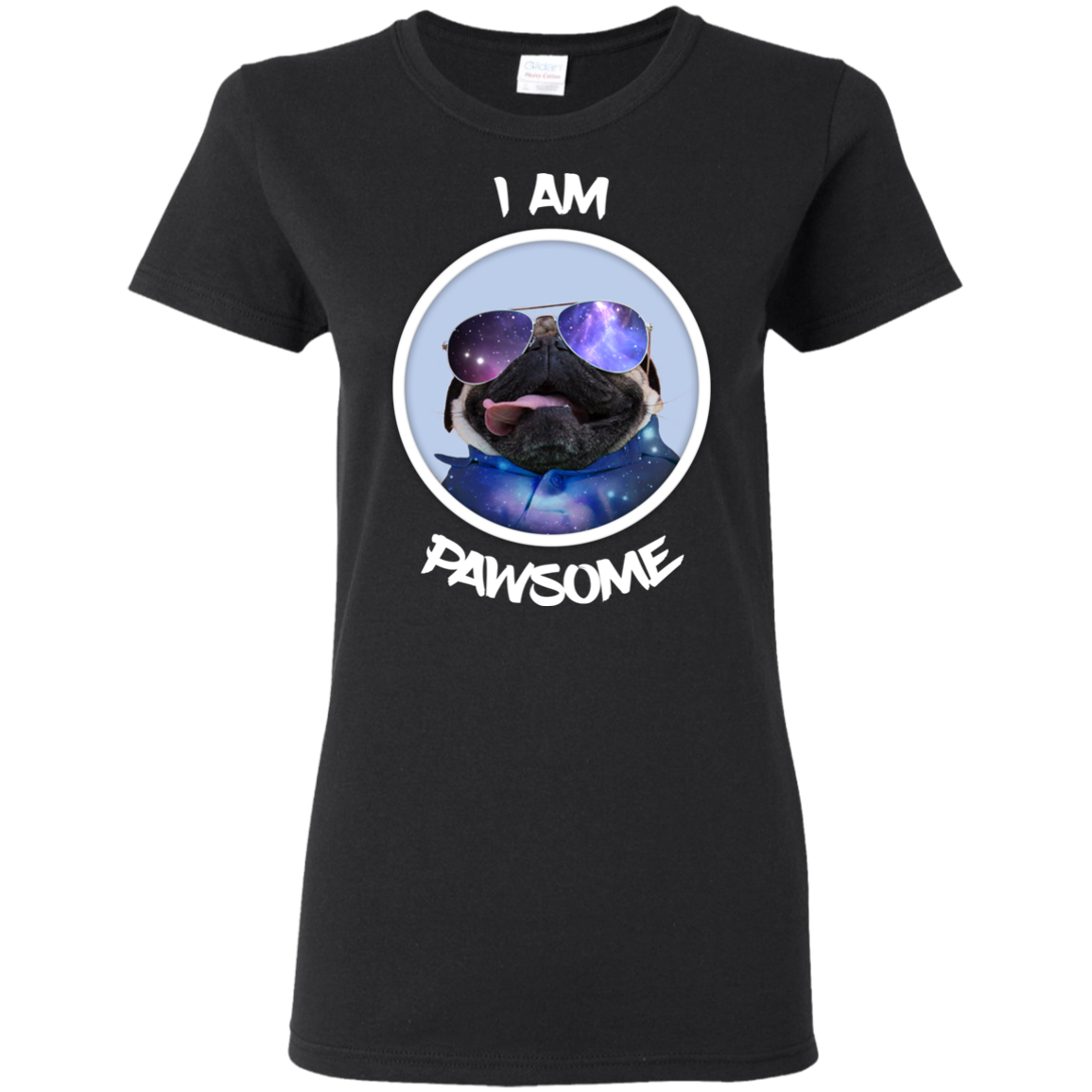 Nice Pug T Shirts - I Am Pawsome Pug, is a cool gift for friends