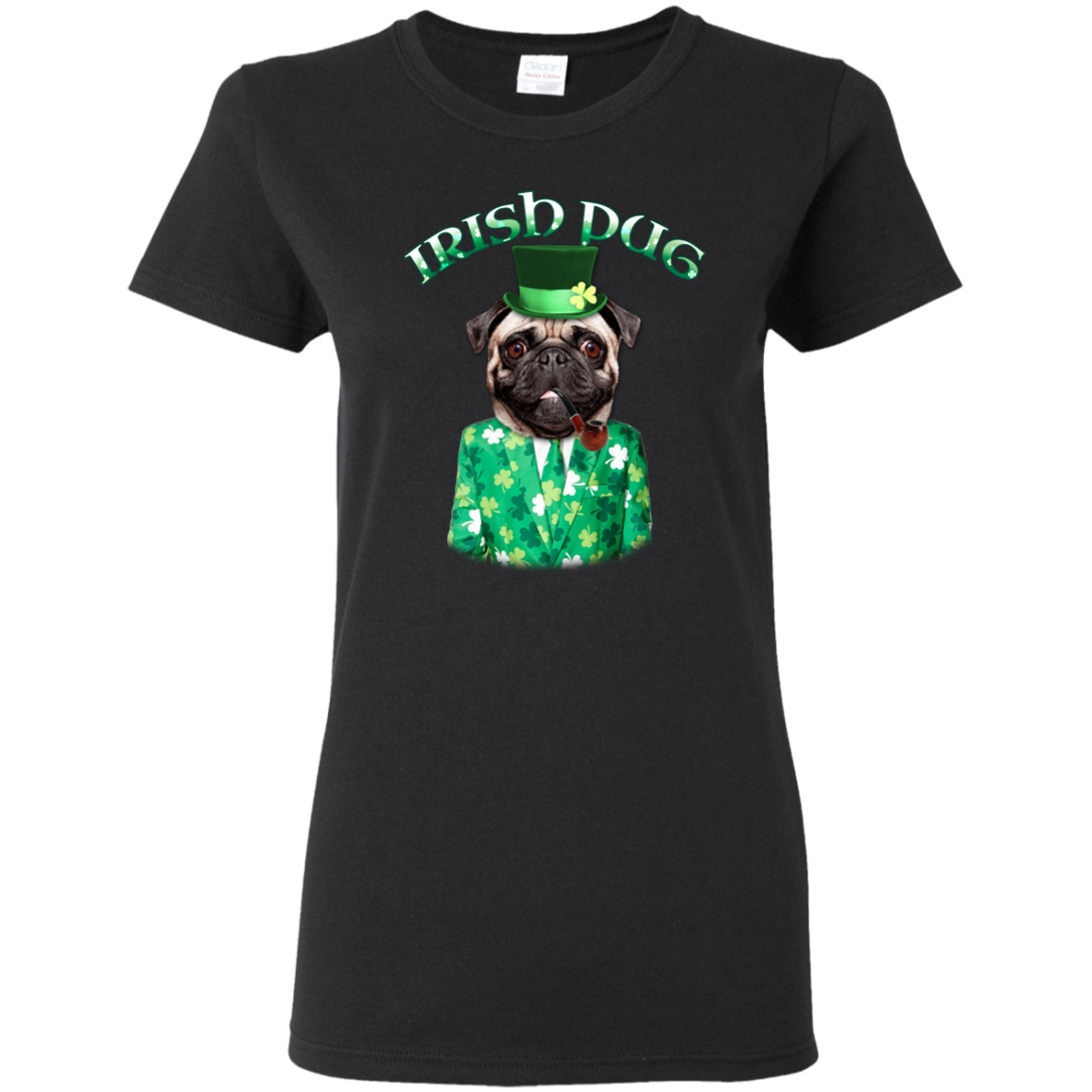 Nice Pug T Shirts - Irish Pug Ver 2, is a cool gift for your friends