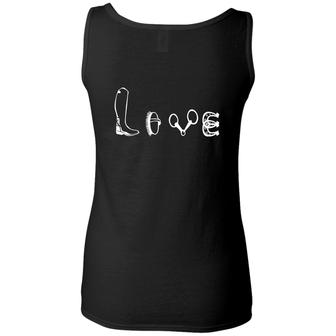 Love Symbol Horse TShirt FOr Equestrian Lover