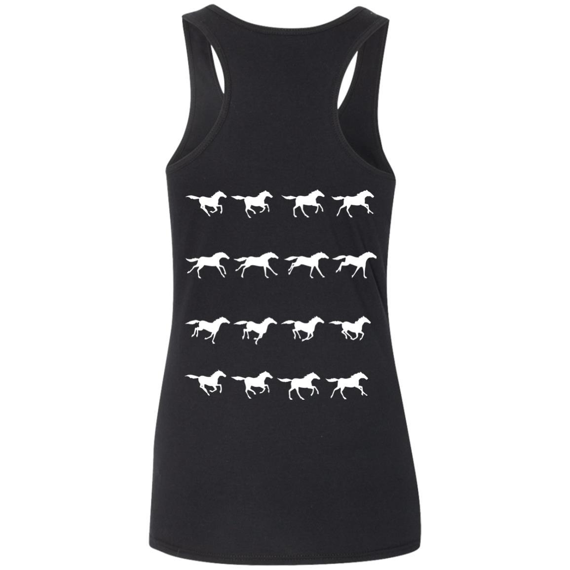 Horse Running Stop Motion Horse Tee Shirt For Equestrian Gift
