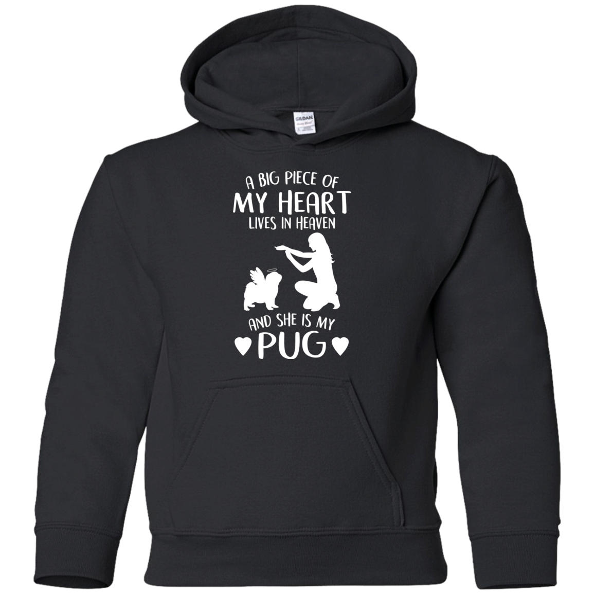 A Big Piece Of My Heart She Is My Pug T Shirts