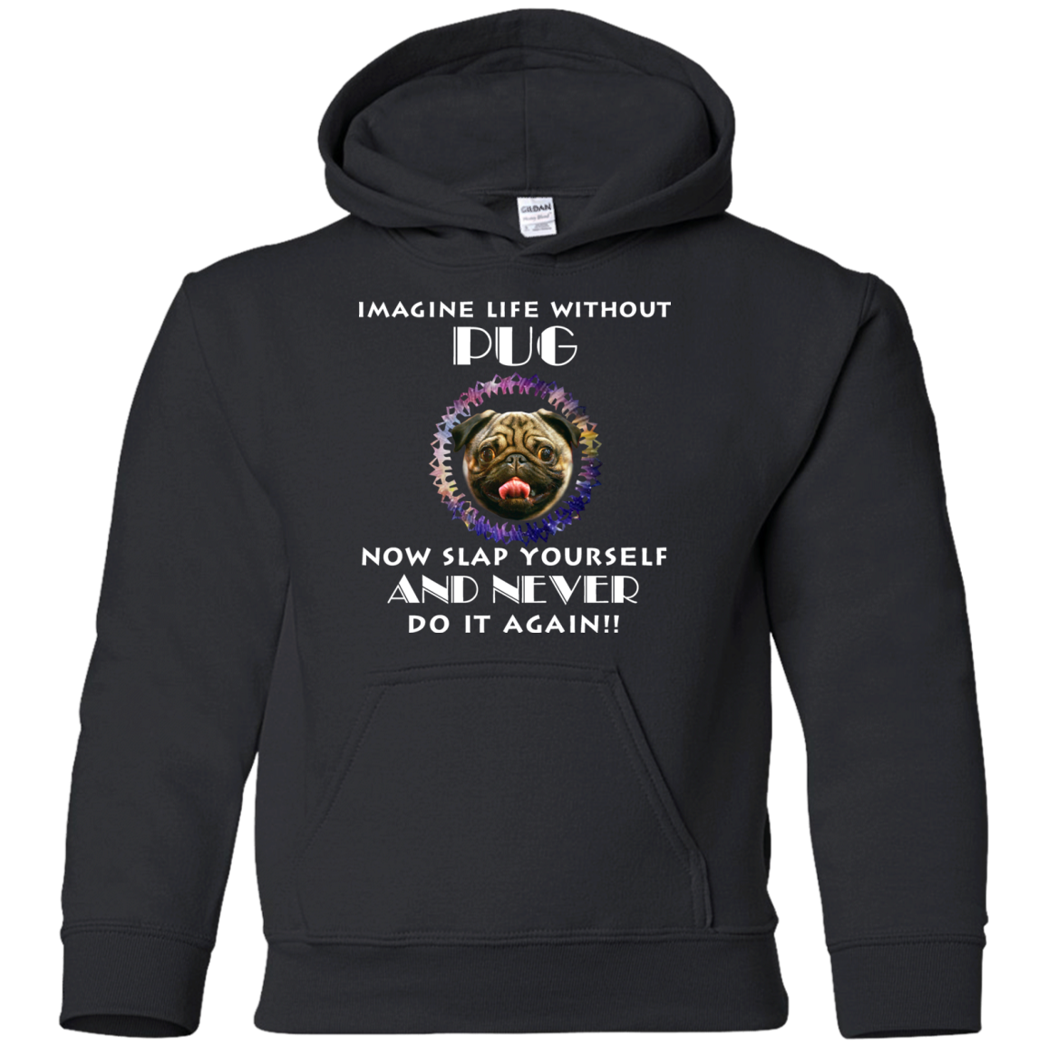 Imagine Life Without Pug T Shirts