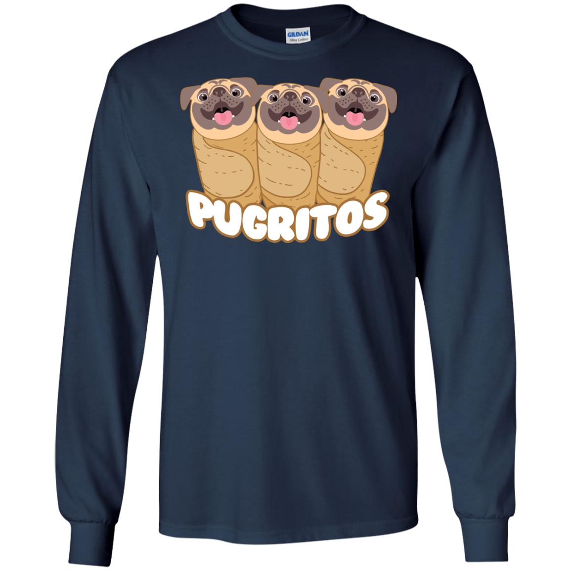 Pug - Pugritos T Shirts