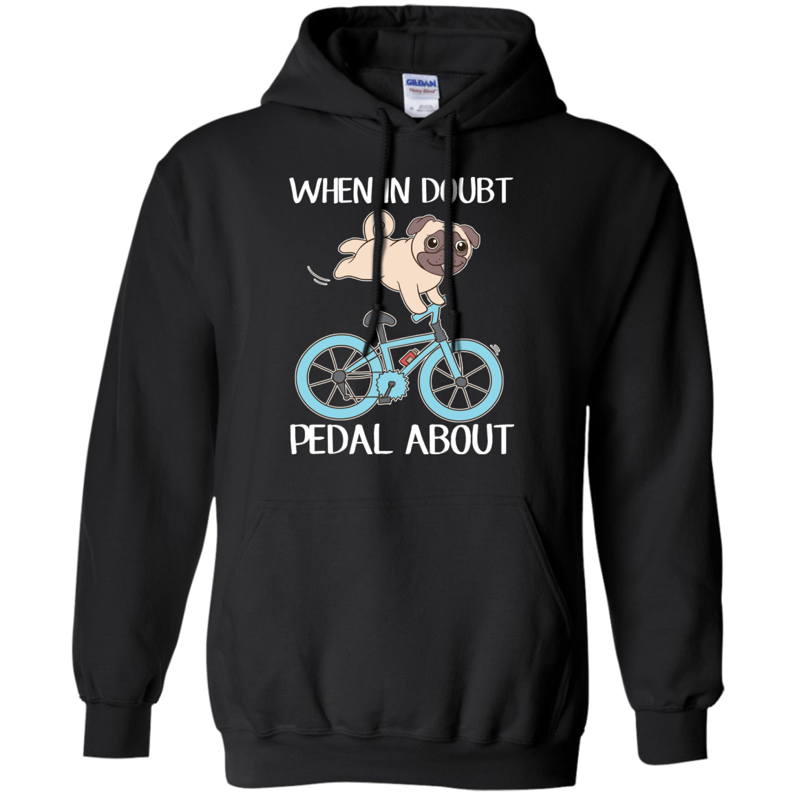 Pug Cycling T Shirts