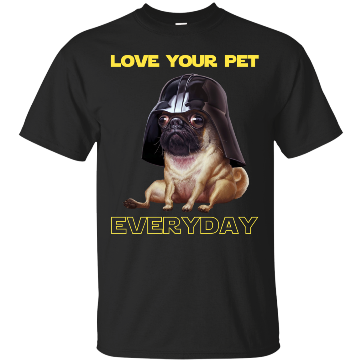 Nice Pug T Shirts - National Love Your Pet Star War Style, nice gift
