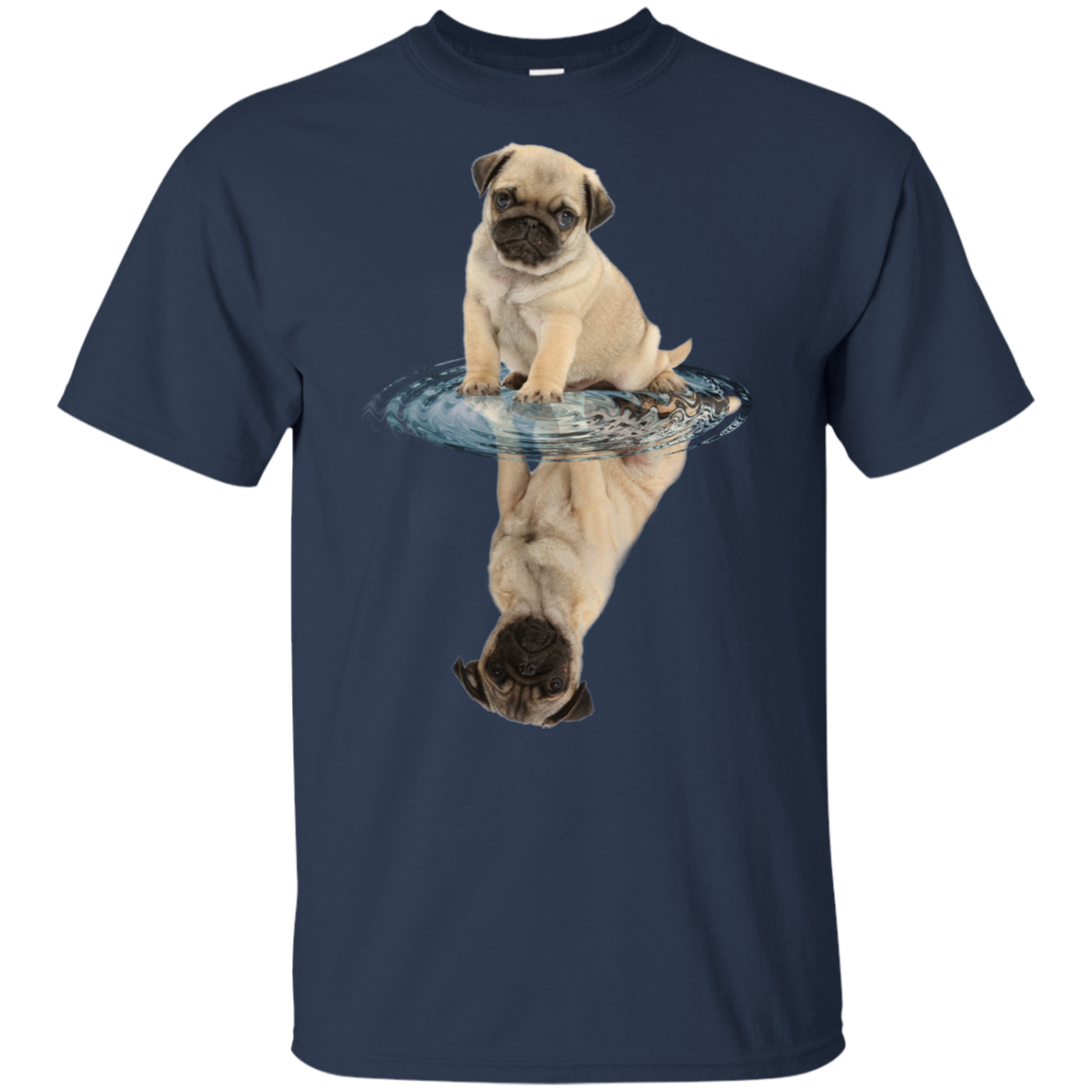Pug Dream Reflect Water T Shirts