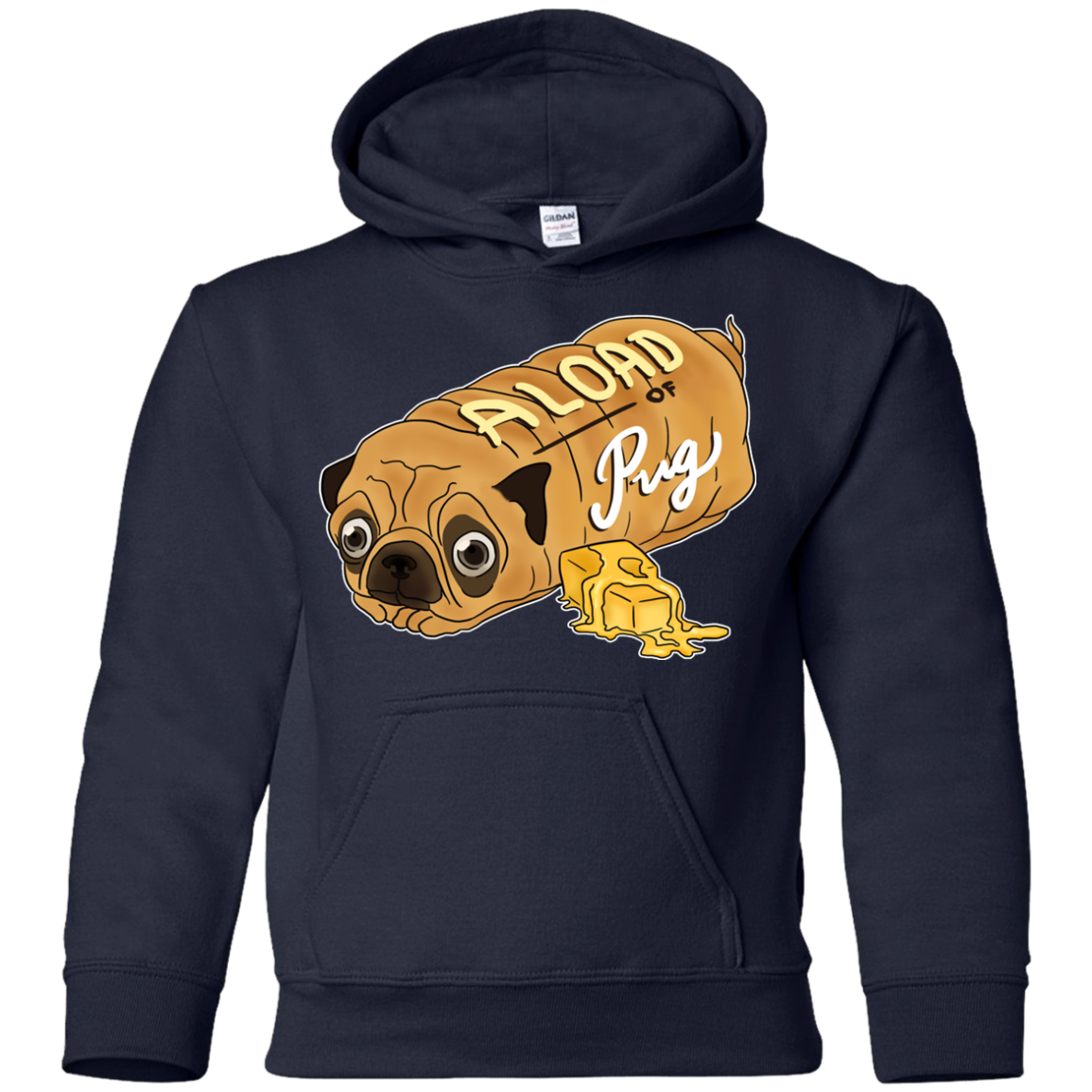 Nice Pug T Shirts - A Loaf Of Pug Ver 2, is a cool gift for friends
