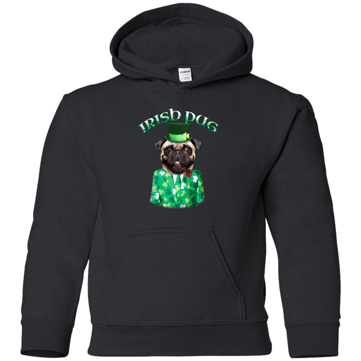 Nice Pug T Shirts - Irish Pug Ver 2, is a cool gift for your friends