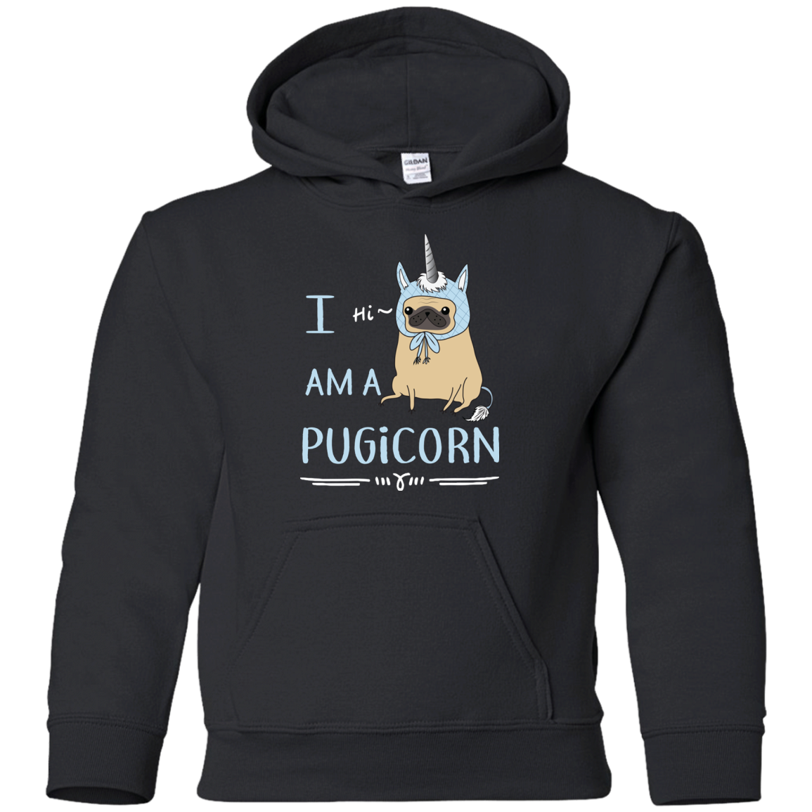 Perfect Beautiful Pug T Shirts - I Am A Pugicorn Gifts For Lovers