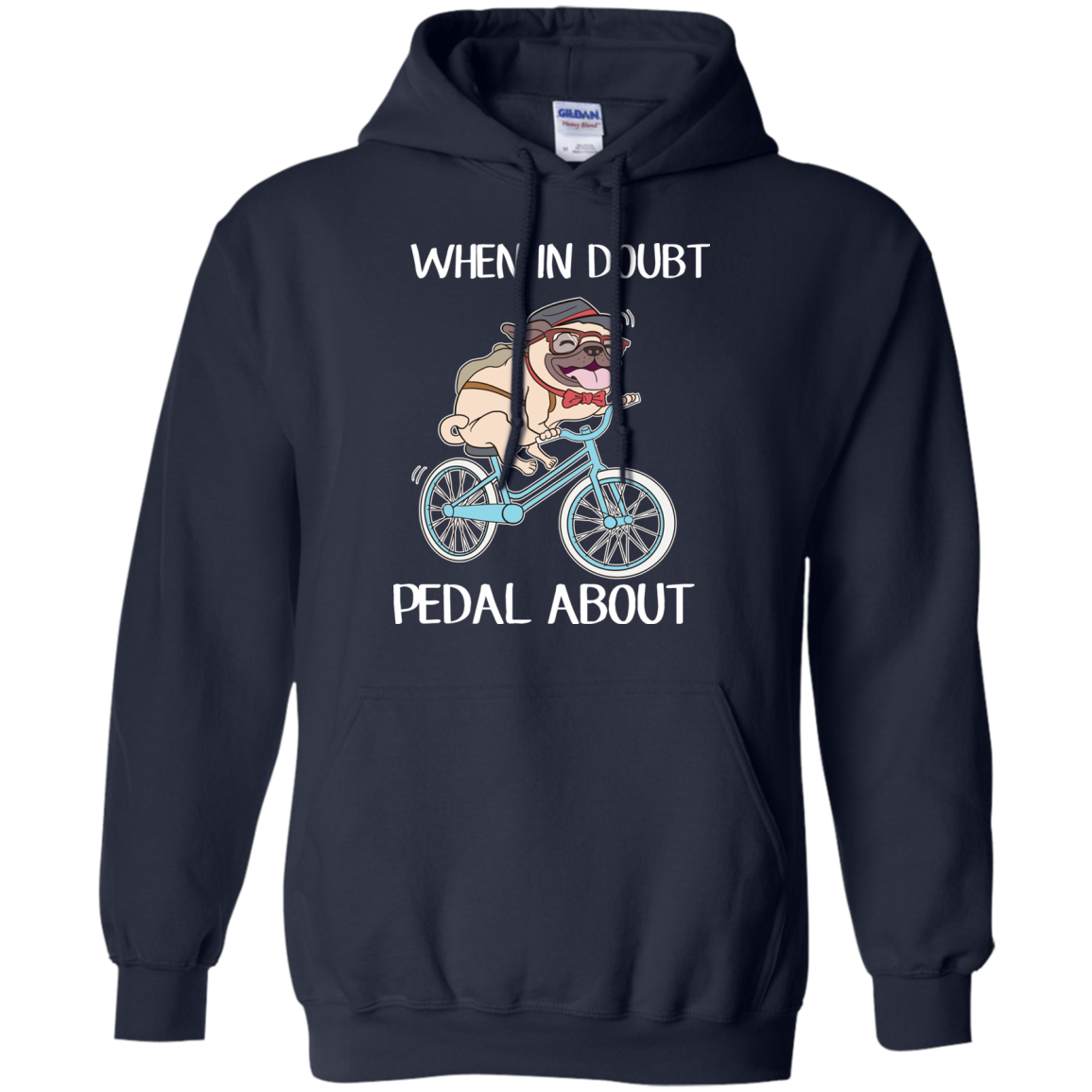 Pug Cycling T Shirts