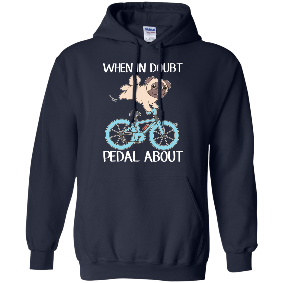 Pug Cycling T Shirts