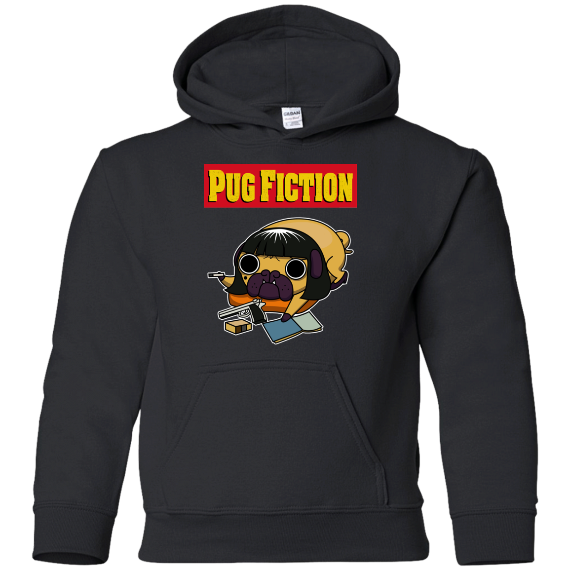 Pug Fiction Pug T Shirts