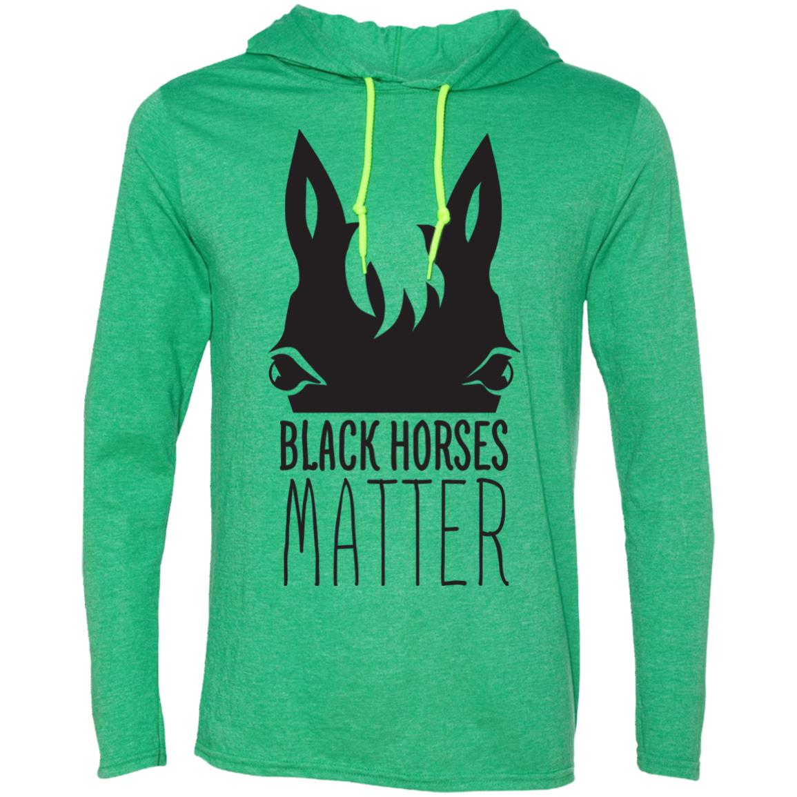 Black Horses Matter Horse T Shirts