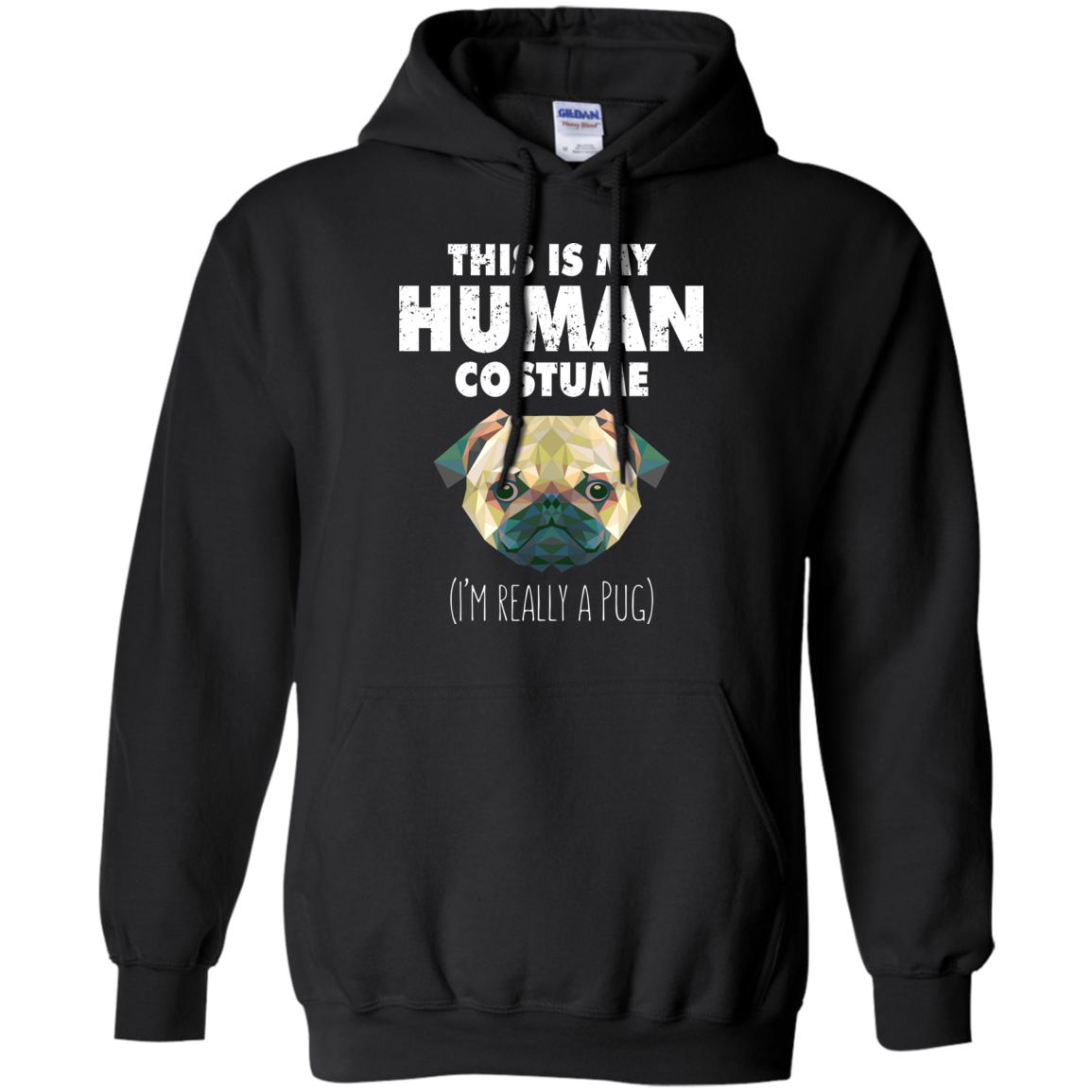 This Is My Human Costume Pug T Shirts