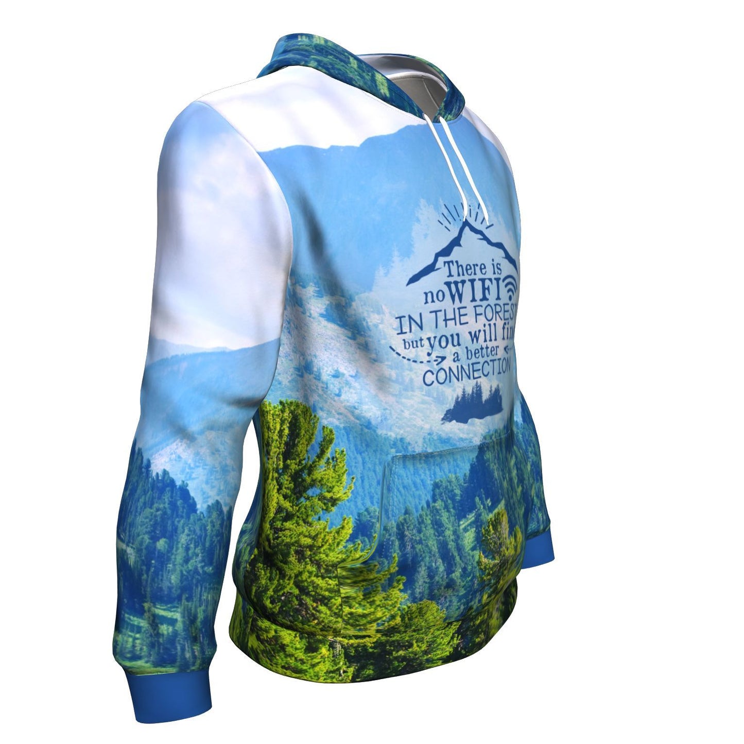You Will Find A Better Connection Camping All Over Printed Hoodies