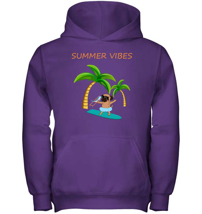 Pug Summer Vibes T Shirts
