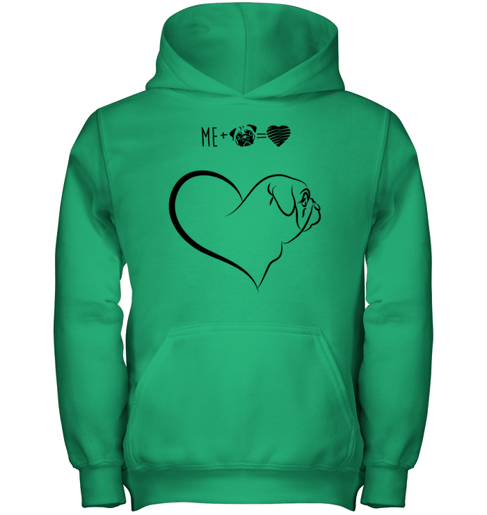 Heart - Me And Pug T Shirts