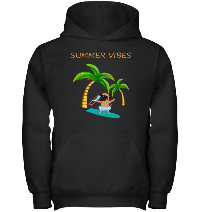 Pug Summer Vibes T Shirts