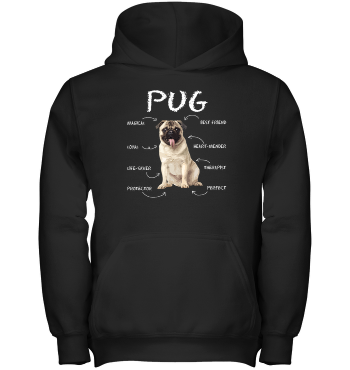 Pug - Magical Loyal Life Saver T Shirts