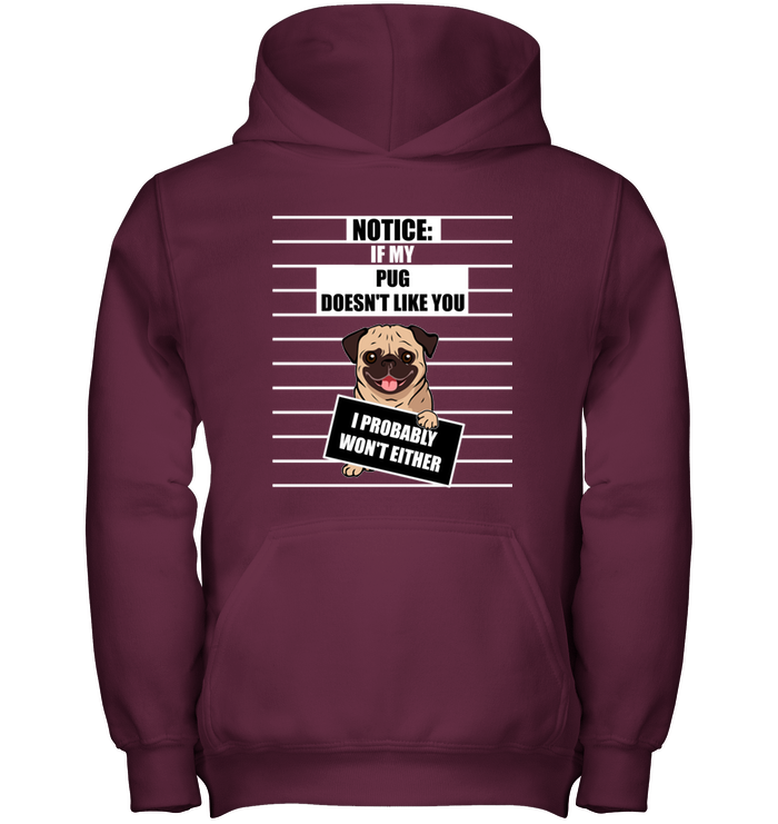 If My Pug Doesn't Like You T Shirts