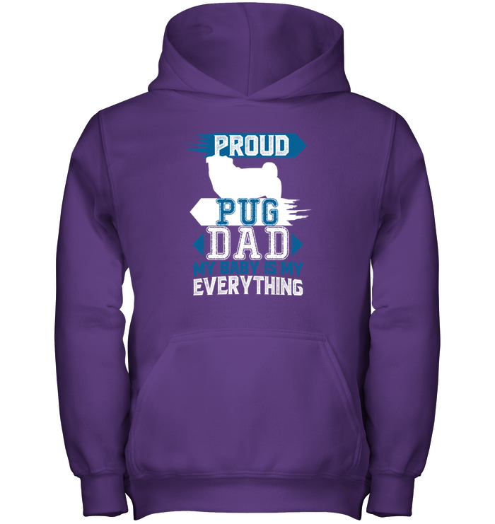 Proud Pug Dad T Shirts