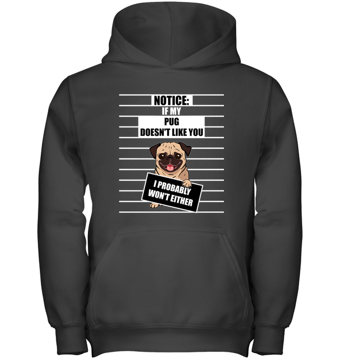 If My Pug Doesn't Like You T Shirts