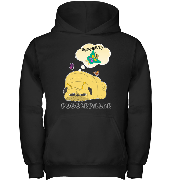 Puggerpillar Pug T Shirts