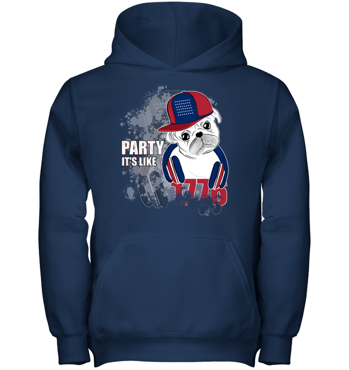 Pug Party It's Like 1776 T Shirts
