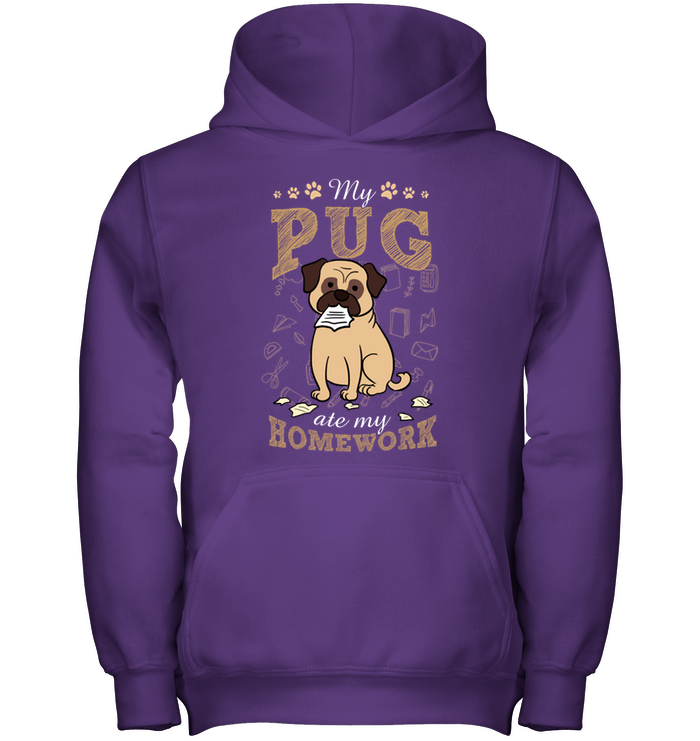 My Pug Ate My Homework T Shirts