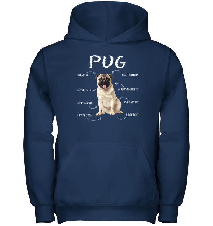 Pug - Magical Loyal Life Saver T Shirts