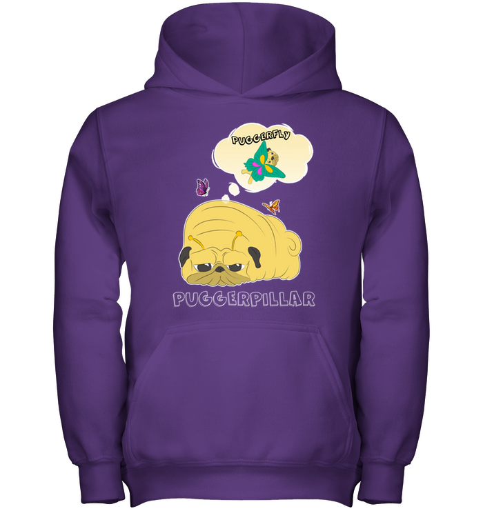 Puggerpillar Pug T Shirts