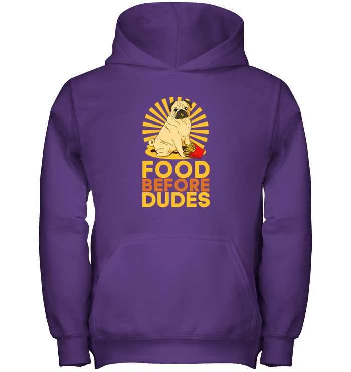 Pug Food Before Dudes T Shirts