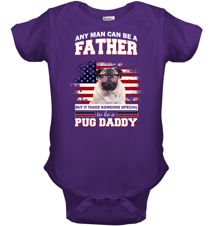 It Takes Someone Special To Be A Pug Daddy With American Flag T Shirts