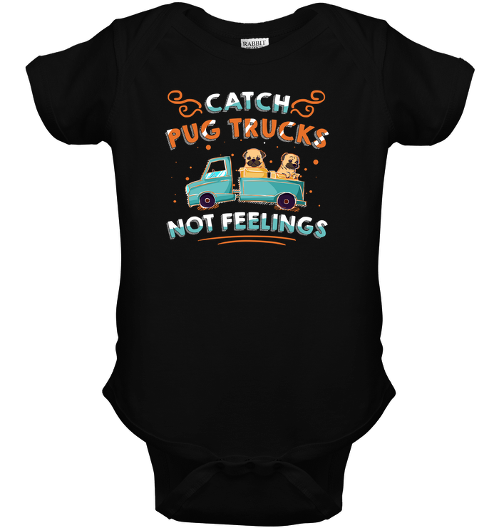 Catch Pug Trucks T Shirts